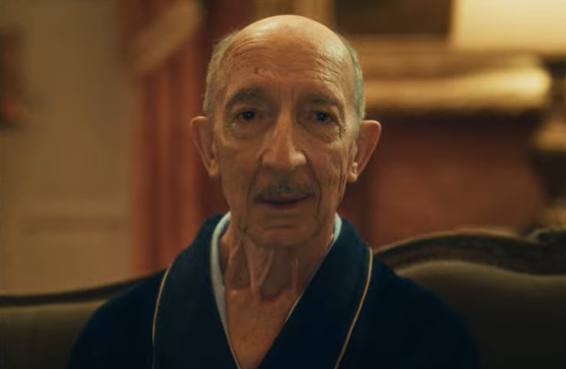 Javier González Gámez en el papel de Franco