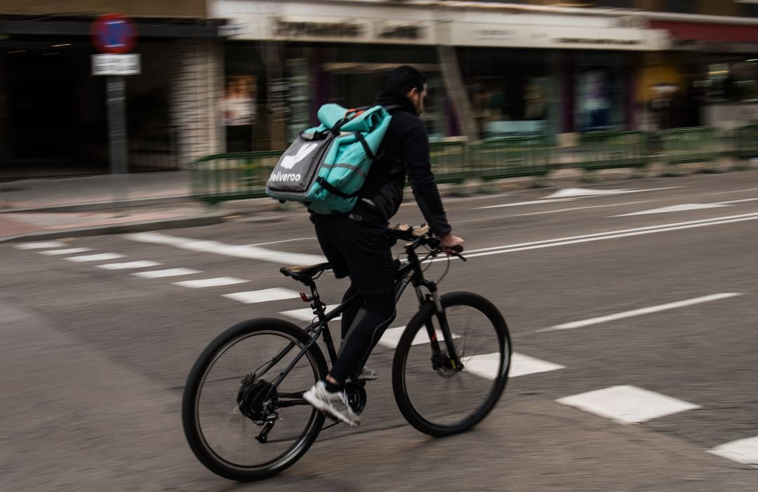 Repartidor de Deliveroo