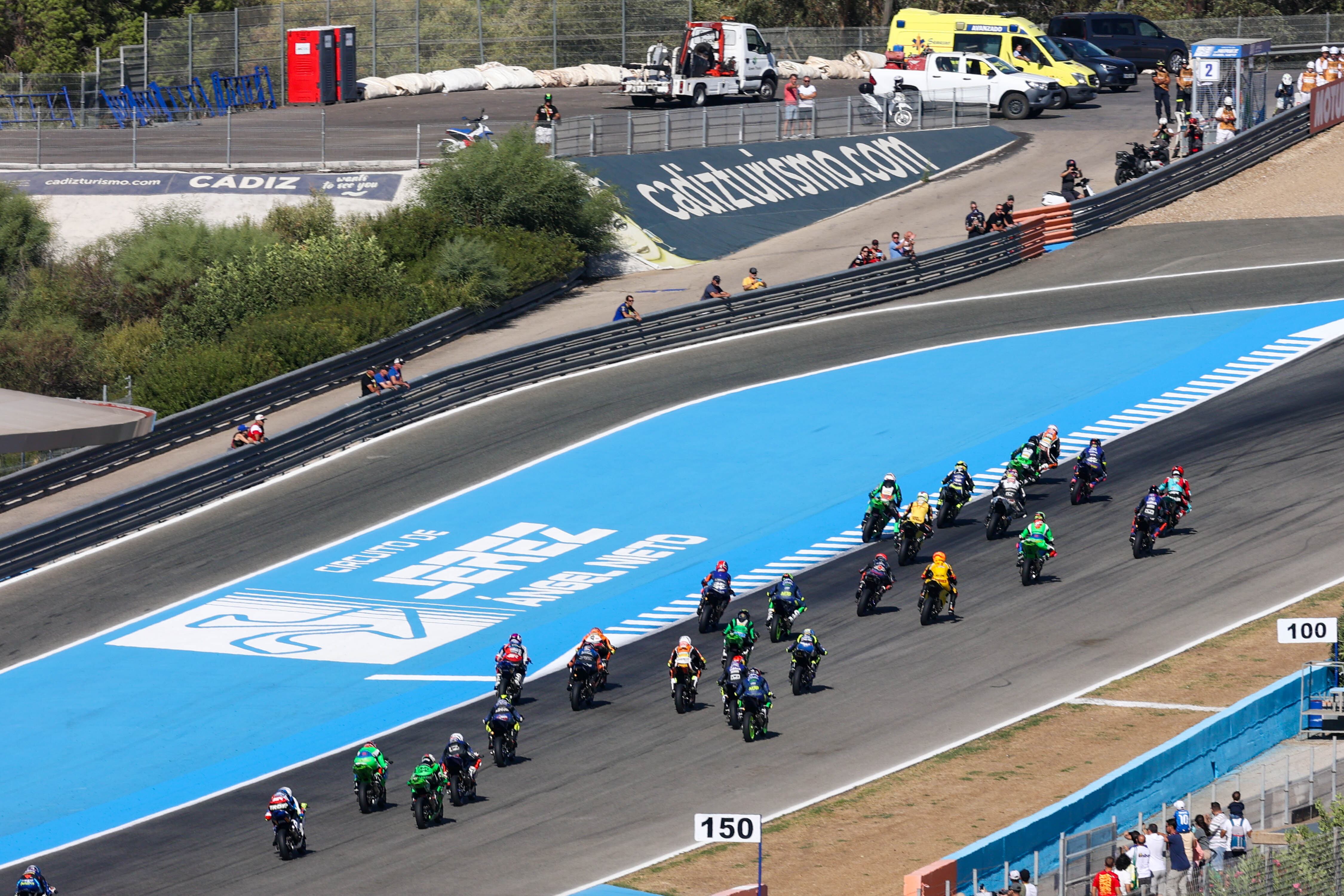 Carrera del Mundial de Superbike en el Circuito de Jerez