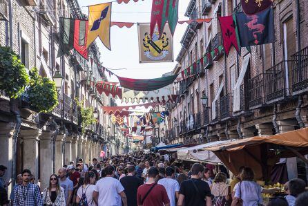 Imagen de archivo del Mercado Cervantino en Alcalá de Henares. 