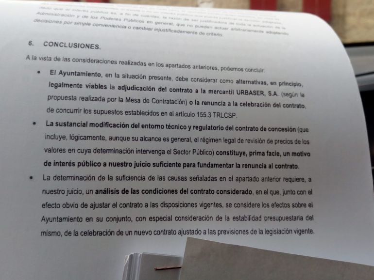 Las conclusiones de un extenso informe 