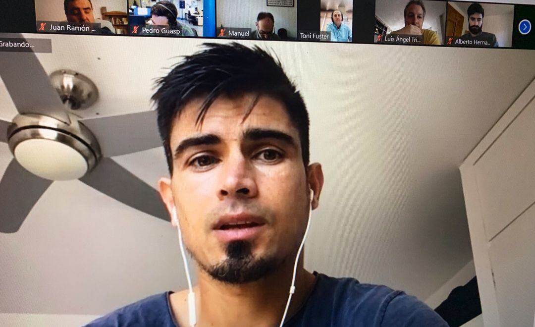 Videoconferencia de Xisco Campos con los medios de comunicación.