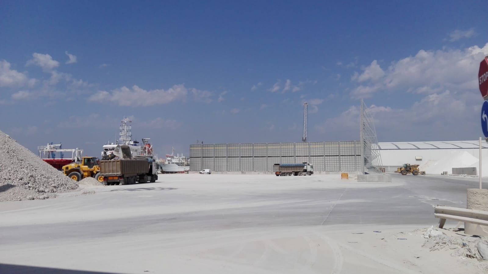 PortCastelló instalará nuevas pantallas atrapapolvo