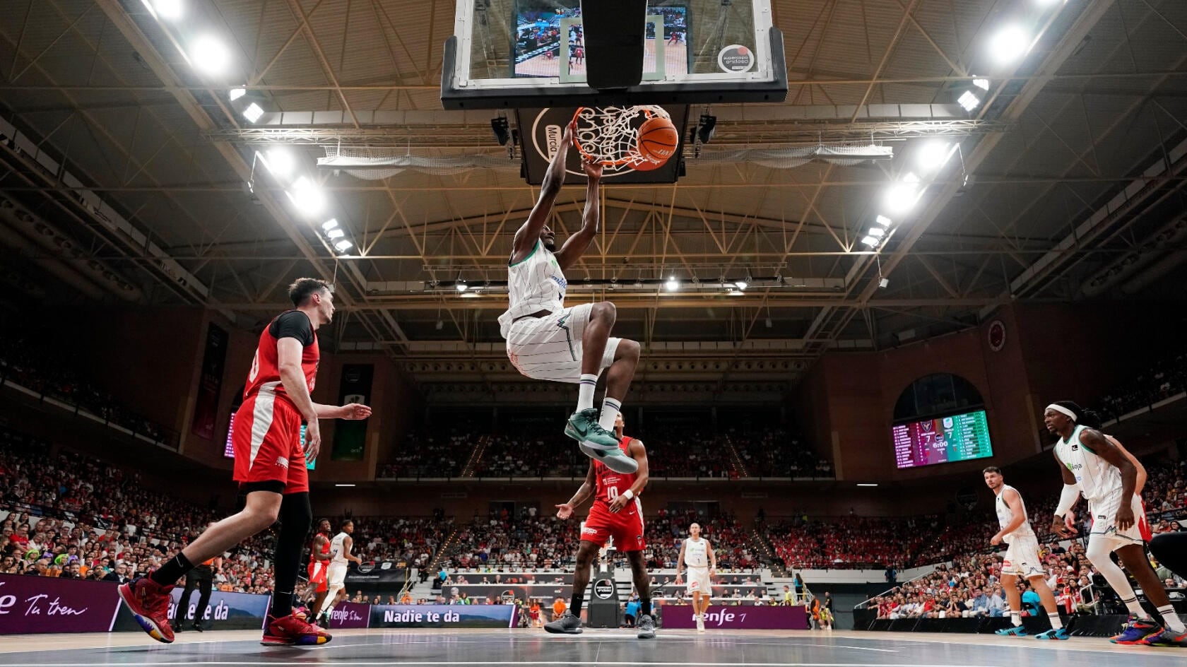 Imagen del Murcia - Unicaja de la Supercopa