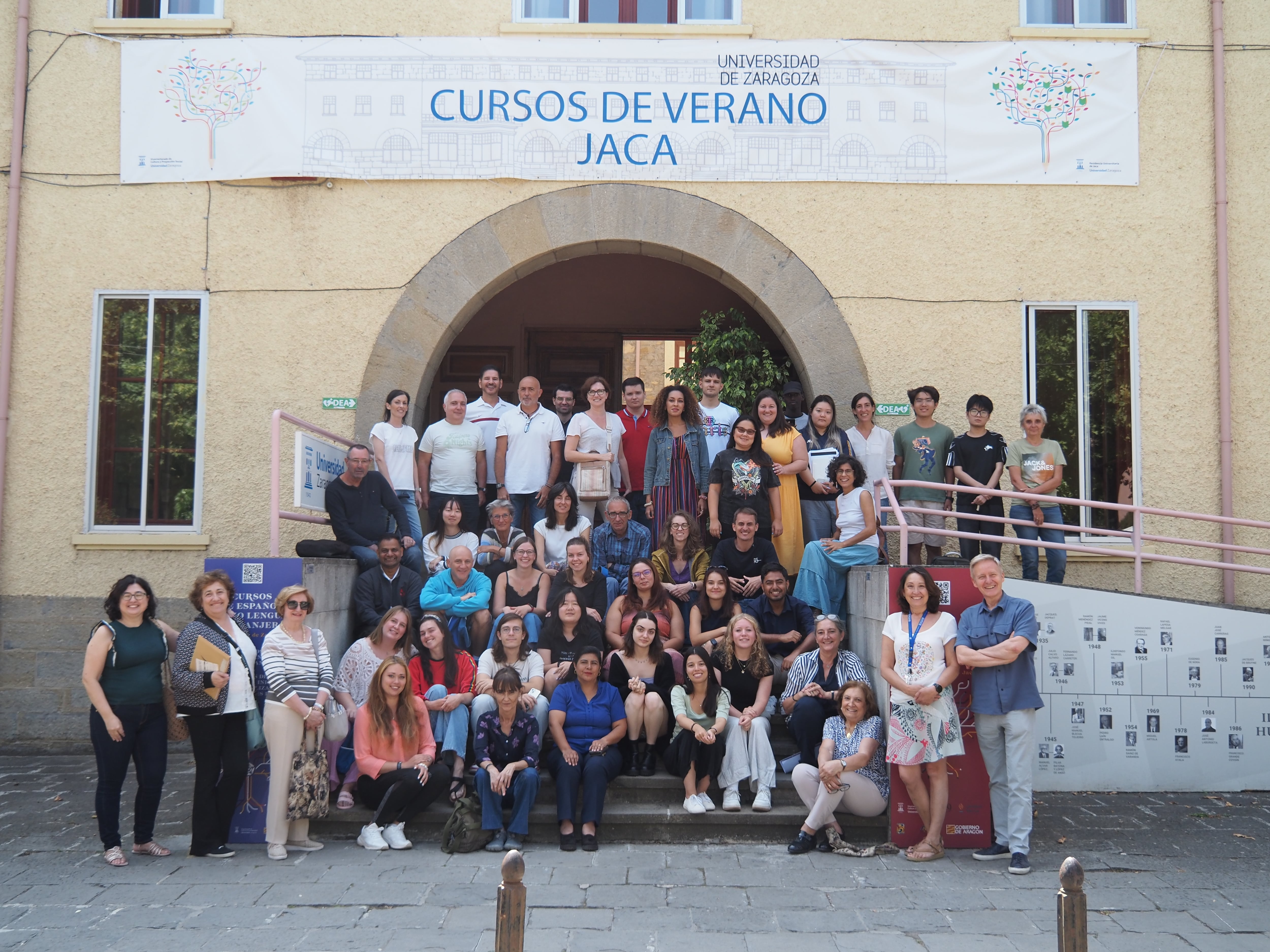 Los alumnos se despiden de Jaca