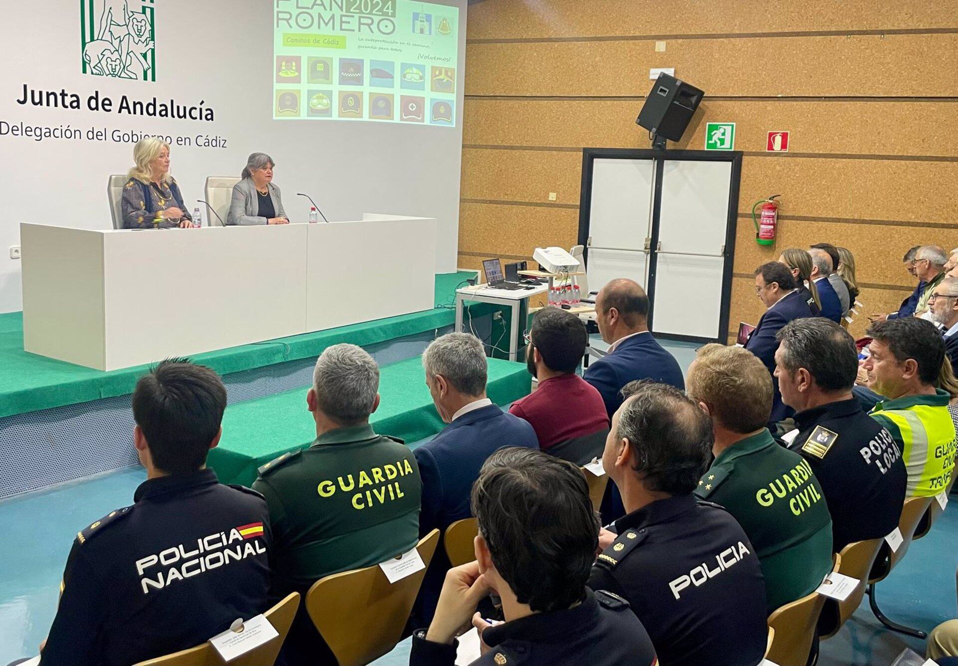 Reunión de coordinación del Plan Romero 2024 en los caminos de Cádiz