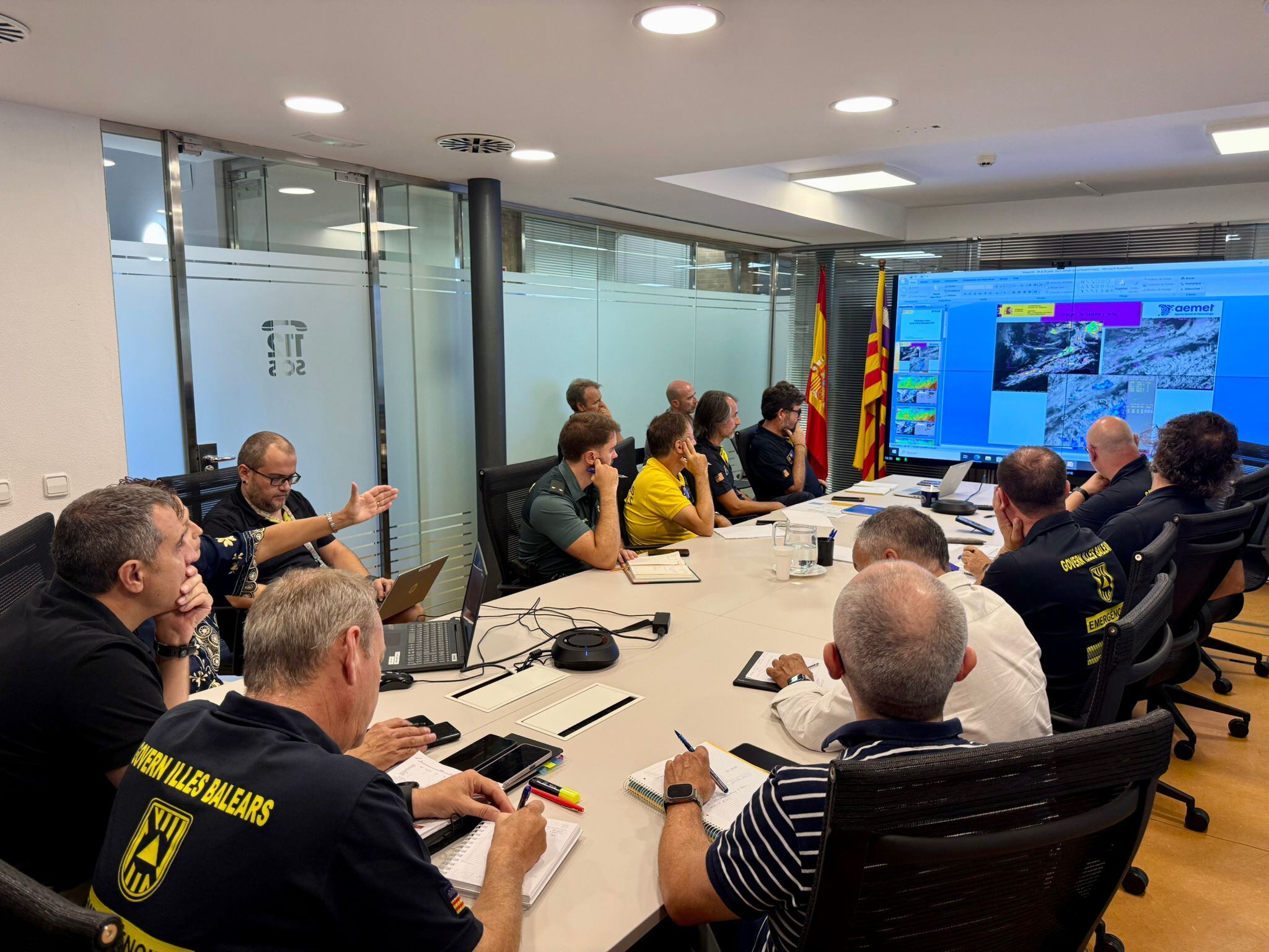 Reunión Meteobal (CAIB)