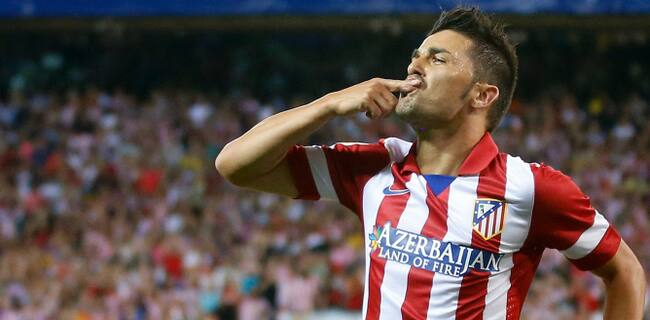 El asturiano ha abierto el marcador de la ida de la Supercopa entre el Atlético y el F.C. Barcelona.