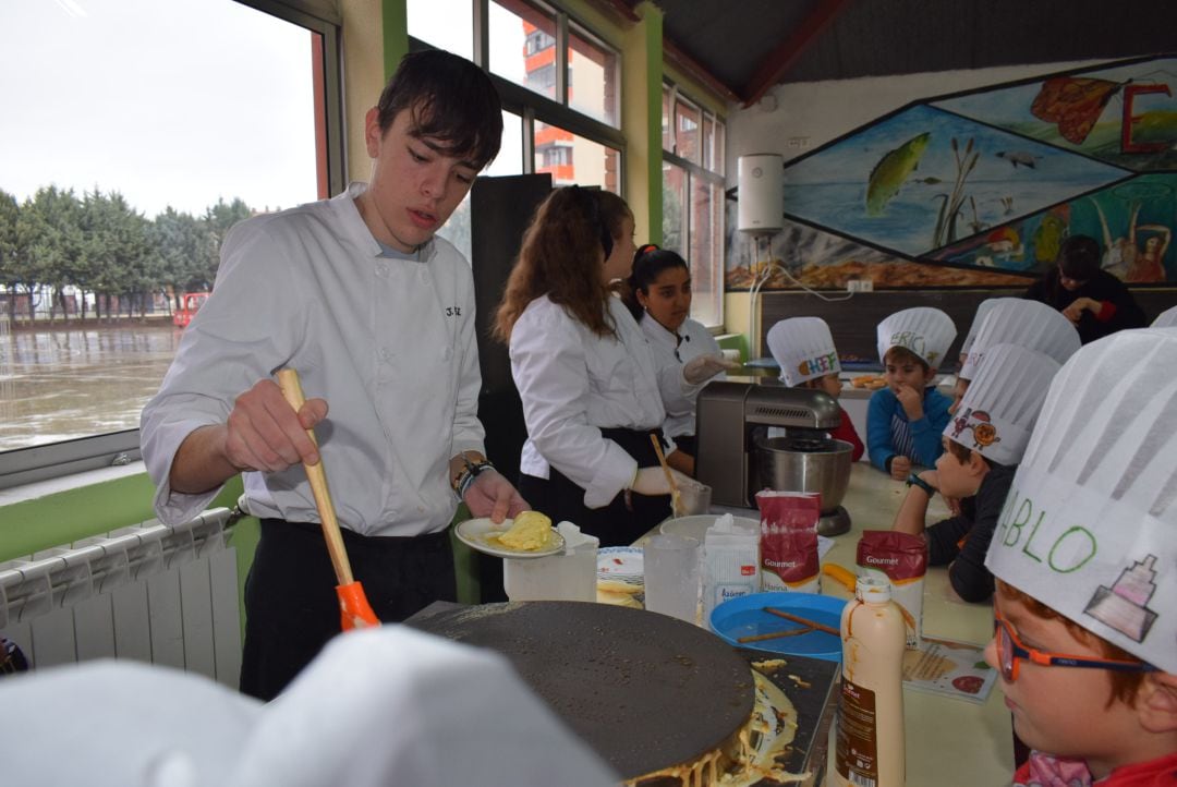 Las instalaciones de cocina del ICEDE acogieron este encuentro