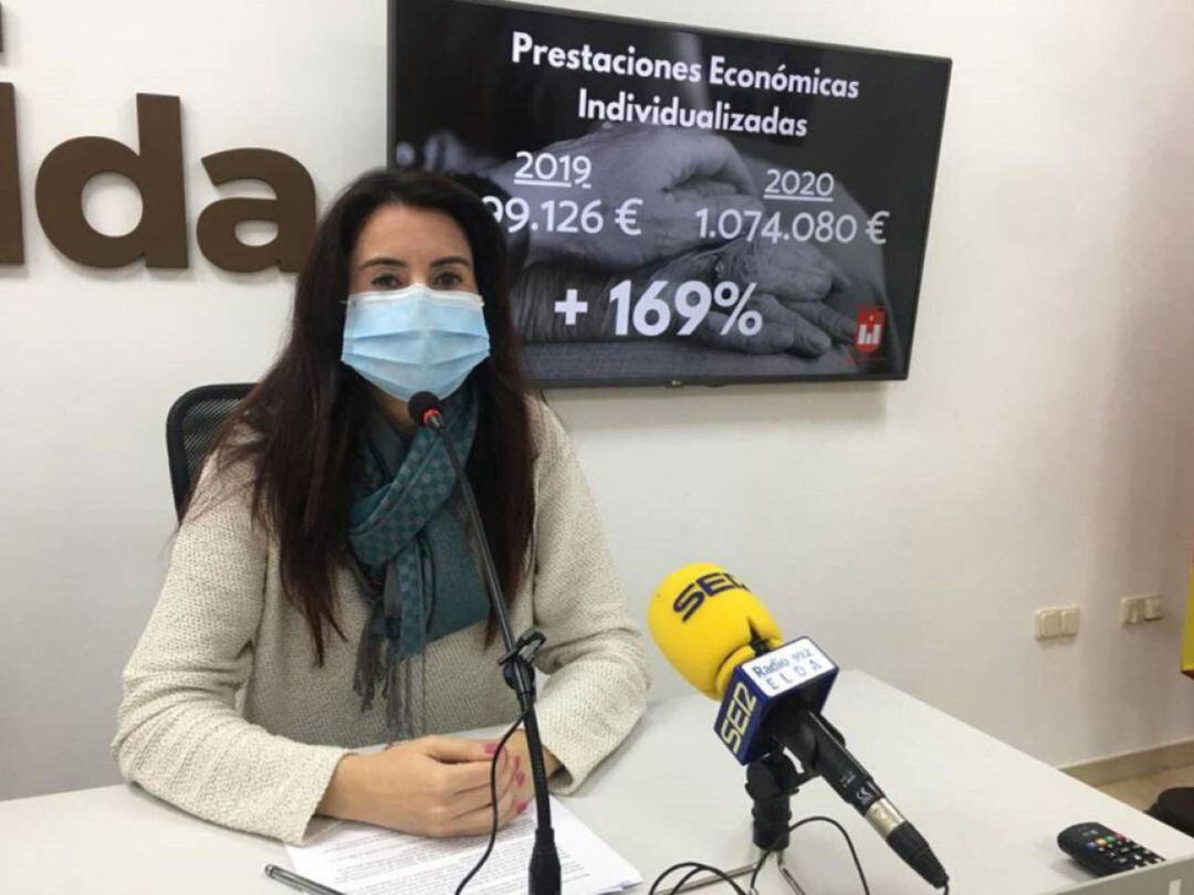 Alba García, edil de Servicios Sociales Elda