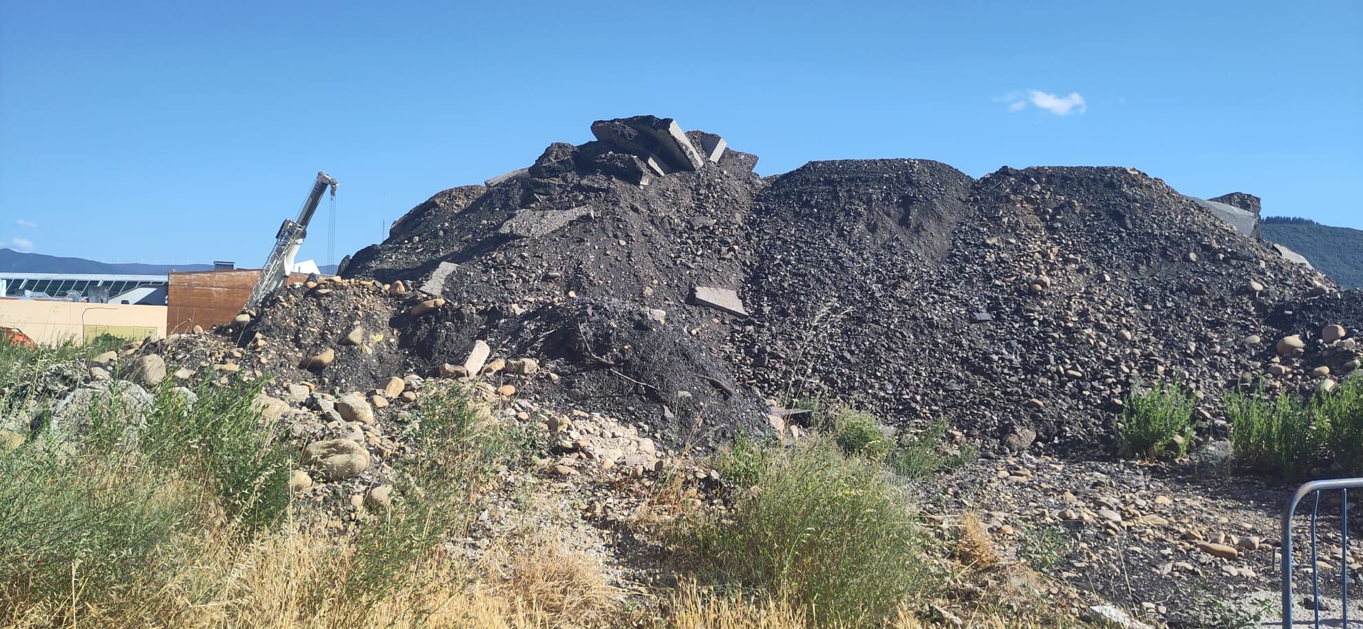 Imagen de los vertidos