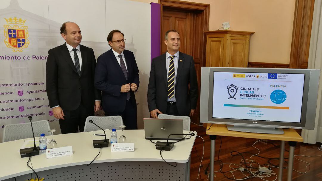 Presentación del proyecto DIGIPAL en el Ayuntamiento de Palencia