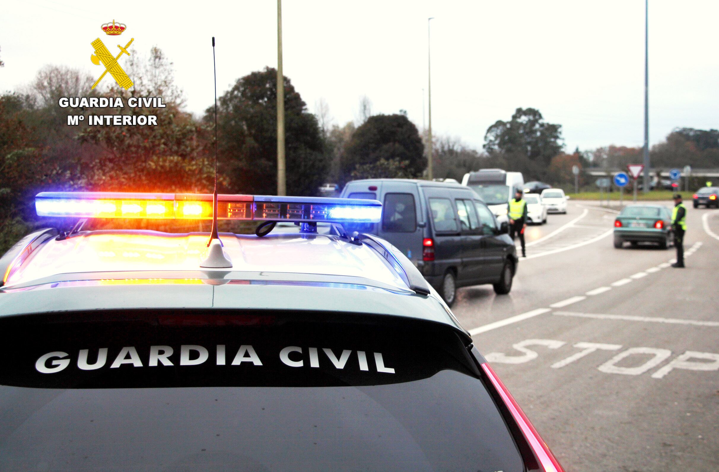 Patrulla de la Guardia Civil