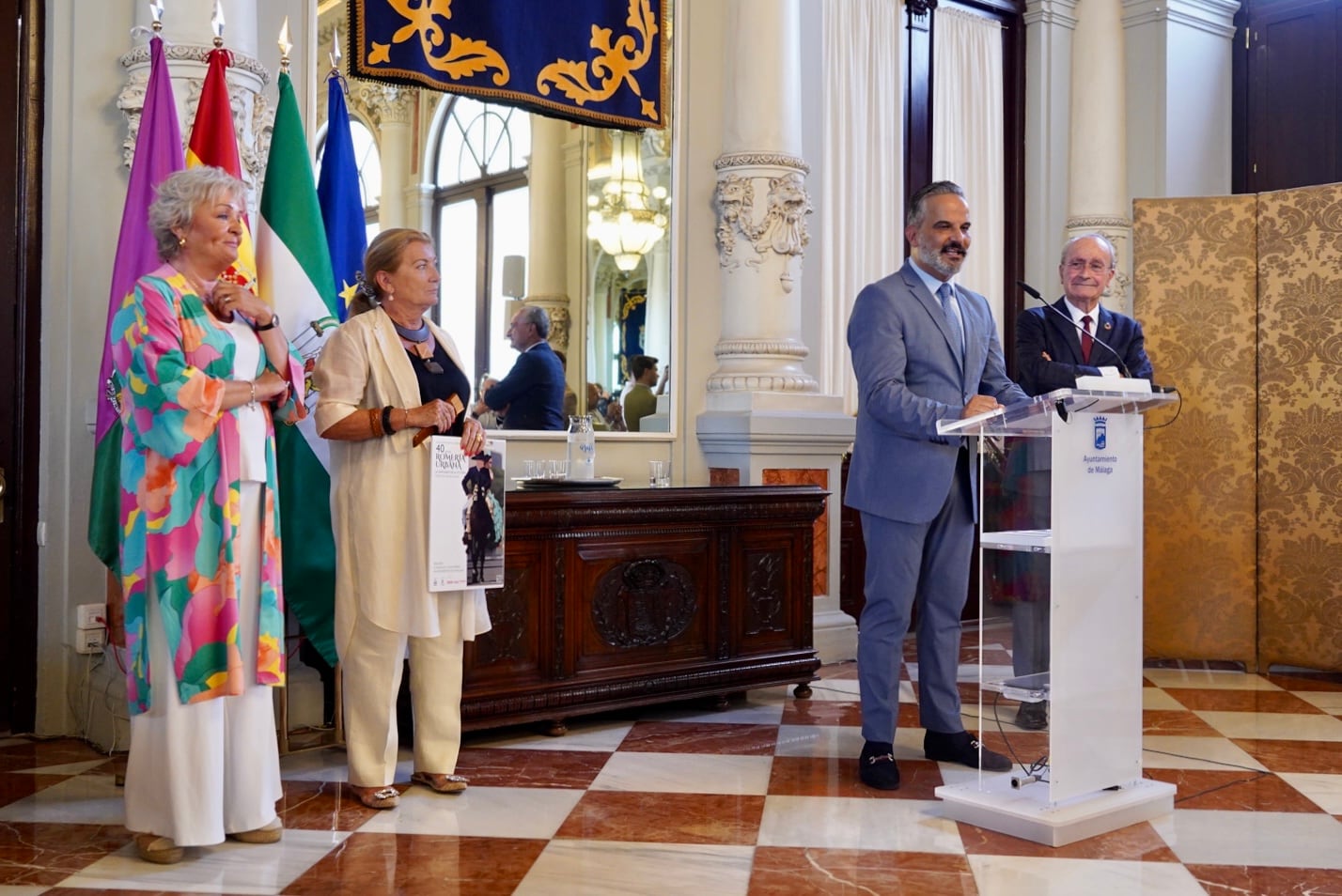 Jorge González, Abanderado de la Feria de Málaga 2023