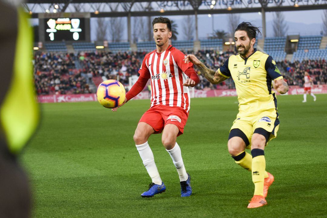 Juan Caros Real, en acción. 