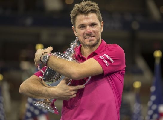 Stan Wawrinka, ganador del último US Open.