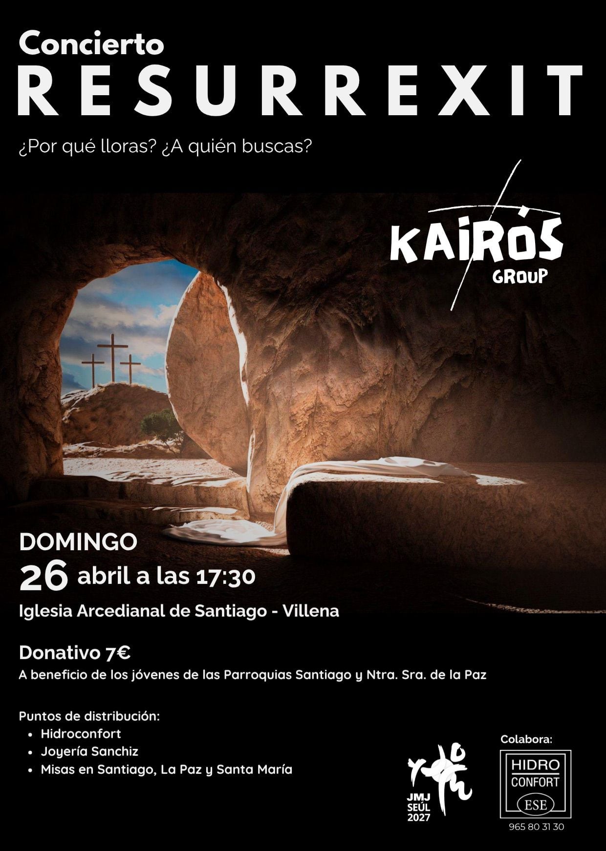 Cartel del concierto