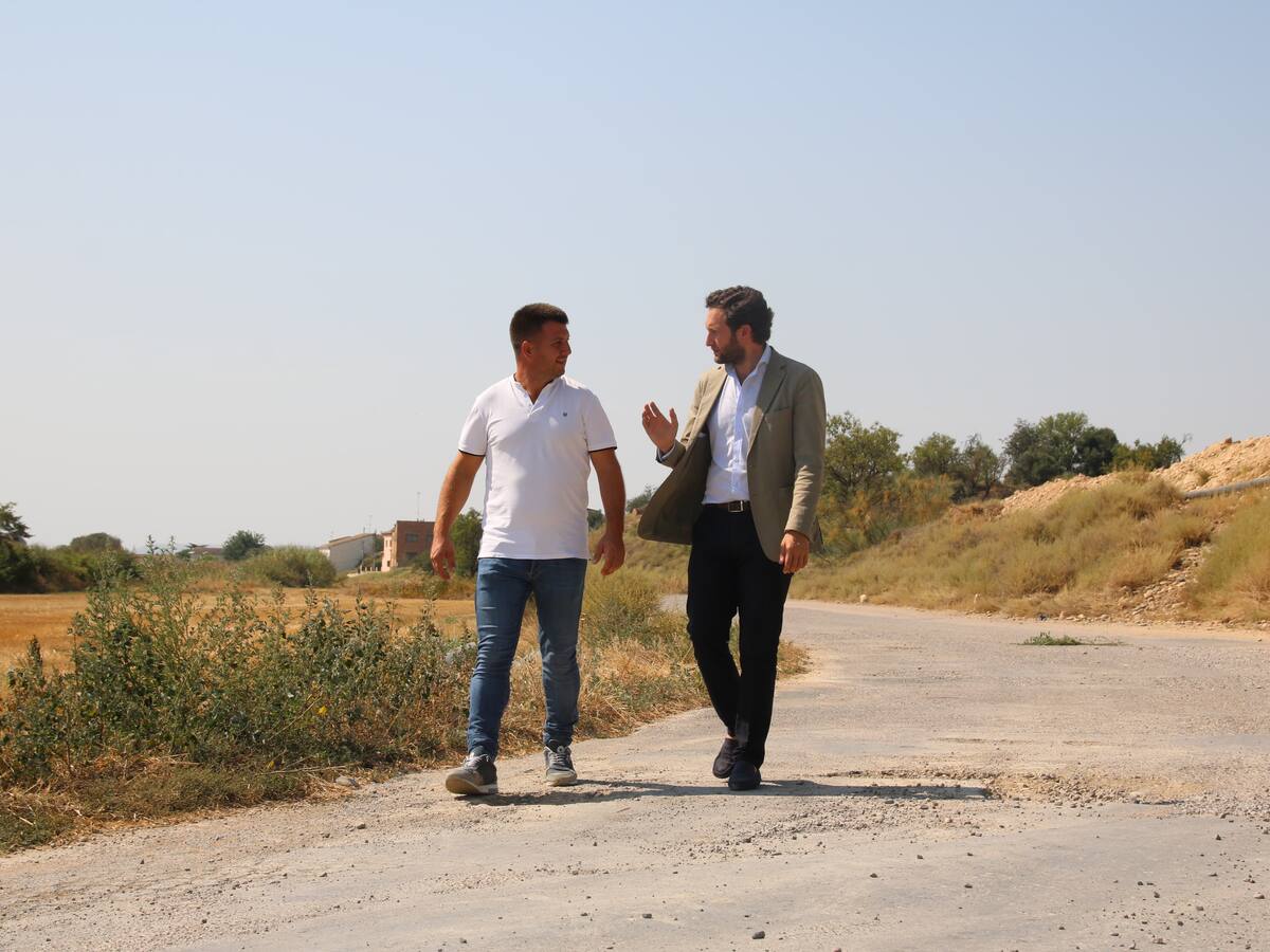 La DPH financia un paso alternativo en Albalate de Cinca para desviar el tráfico pesado durante las obras de la travesía