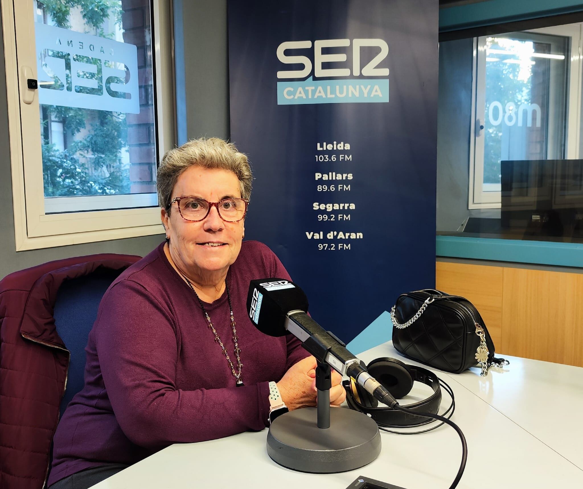 Montse Sanjuán és la presidenta de l'associació veïnal del barri Instituts-Sant Ignasi.