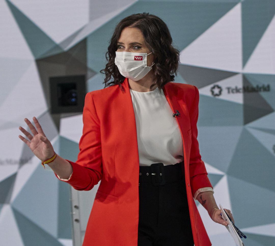 La contradicción de Ayuso en el debate que se ha viralizado en las redes. 