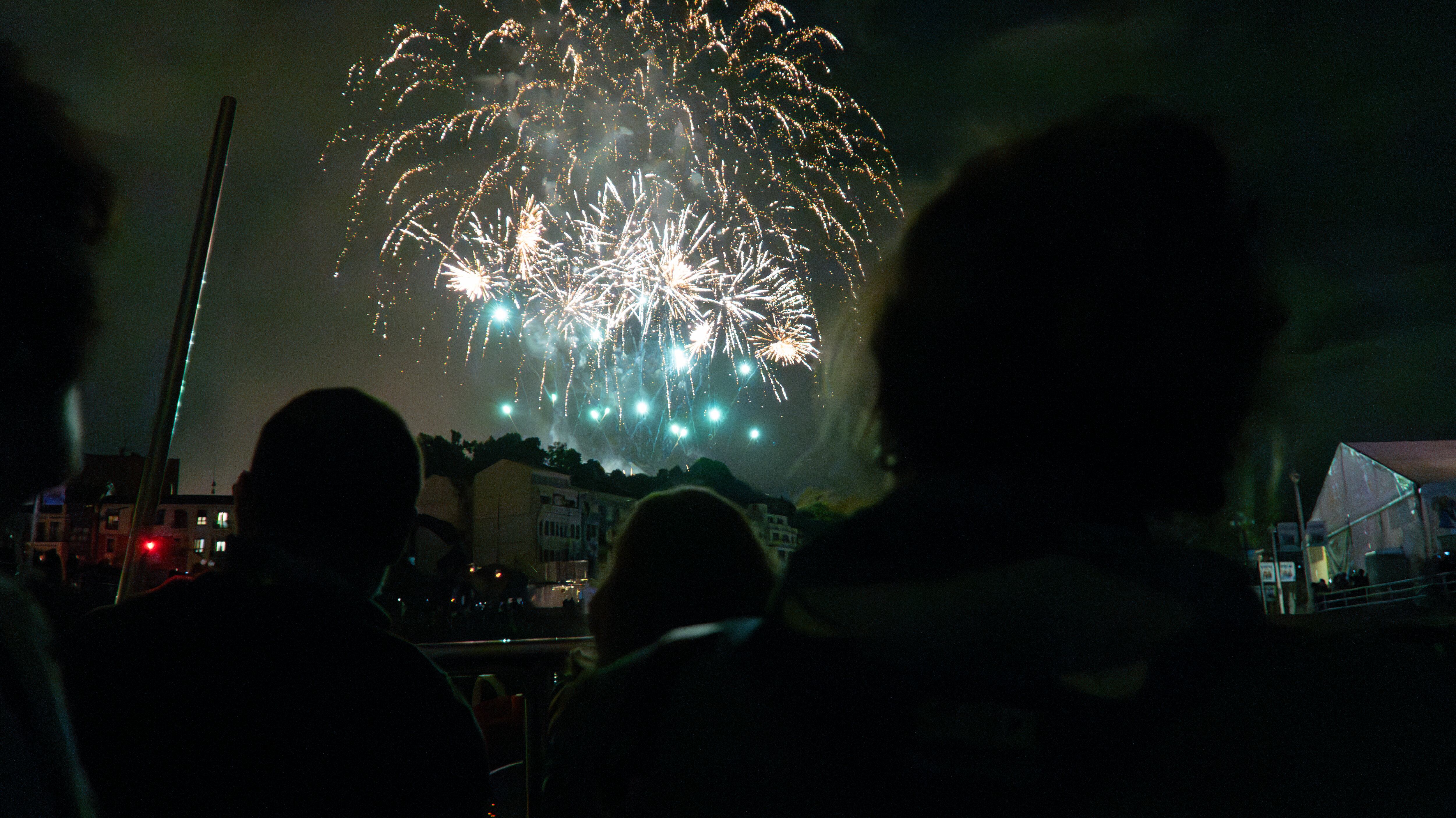 Fuegos artificiales Aste Nagusia