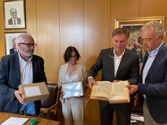 Uno de los archivos históricos que la Agrupación Textil Alcoyana ha digitalizado