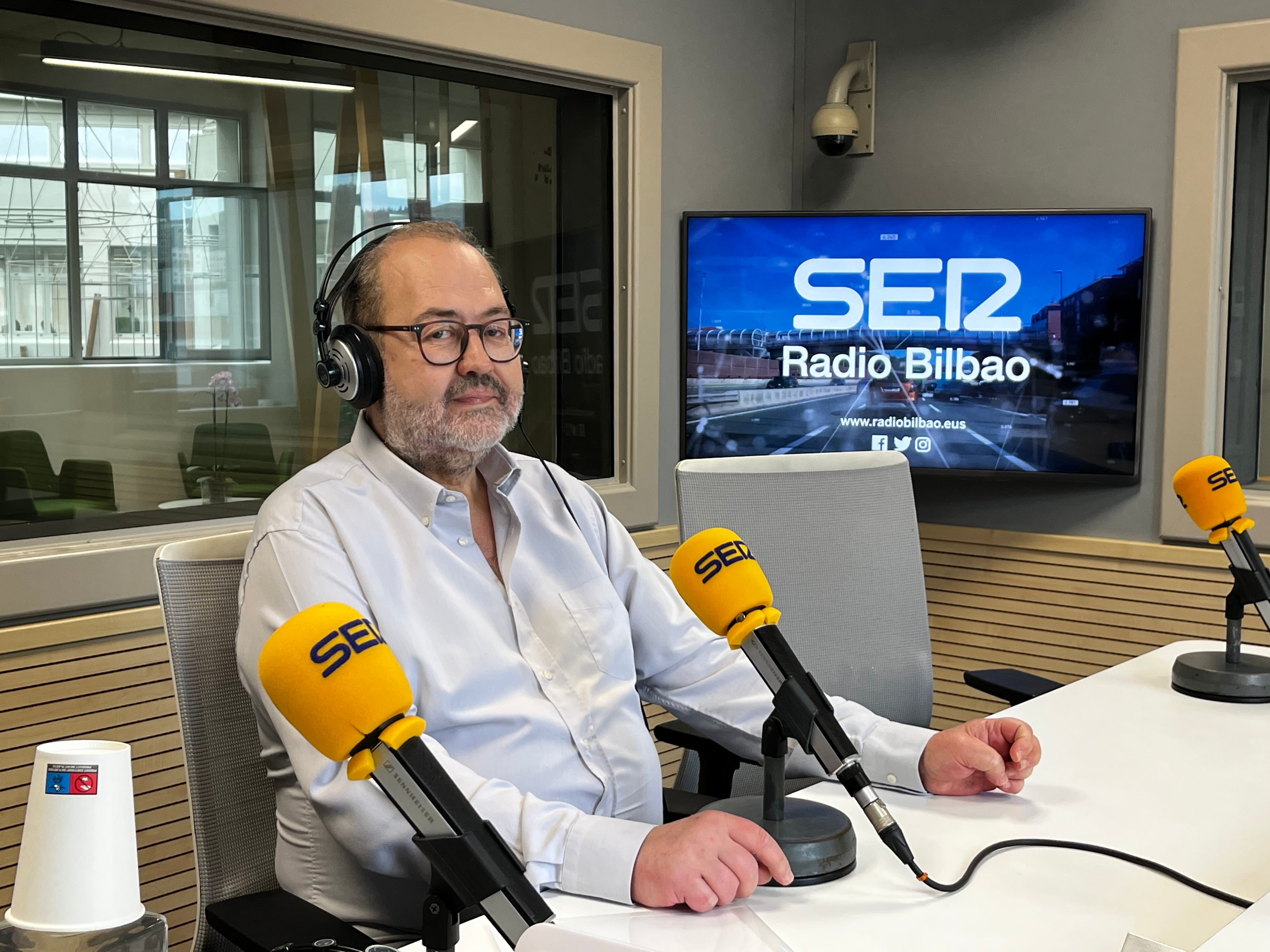 Juan Bas, director Ja! Festival. El festival de la literatura y arte con humor en Bilbao.