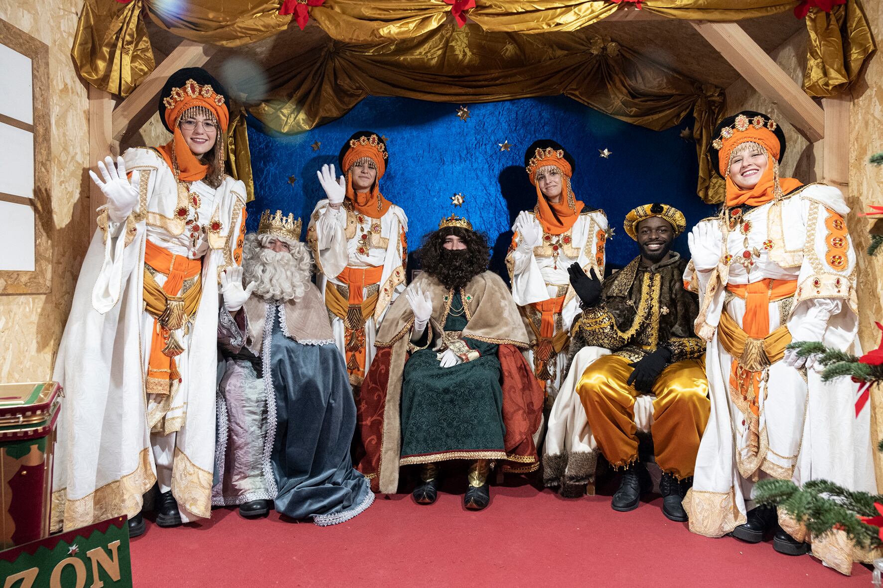 Llegada de los Reyes Magos