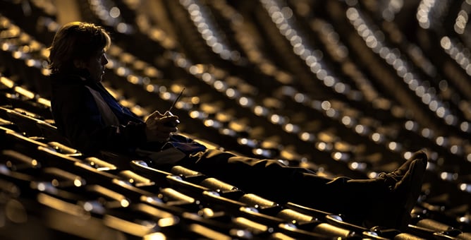 Brad Pitt, en un fotograma de la película 'Moneyball'