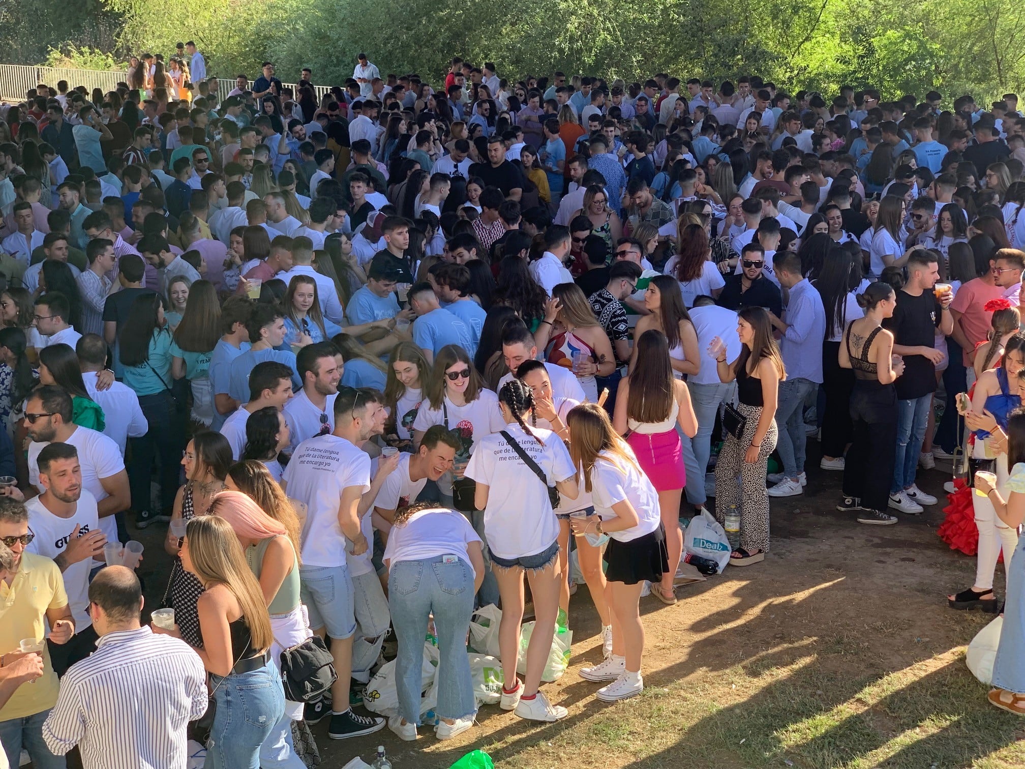 Botellón en la Feria de Córdoba