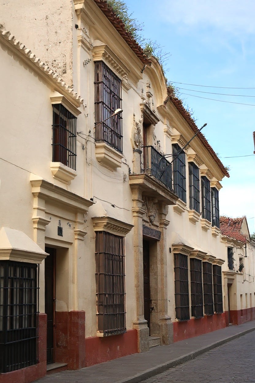 Cuartel de la Guardia Civil (años 1940-1970) Foto del Archivo de Alfonso Pereira
