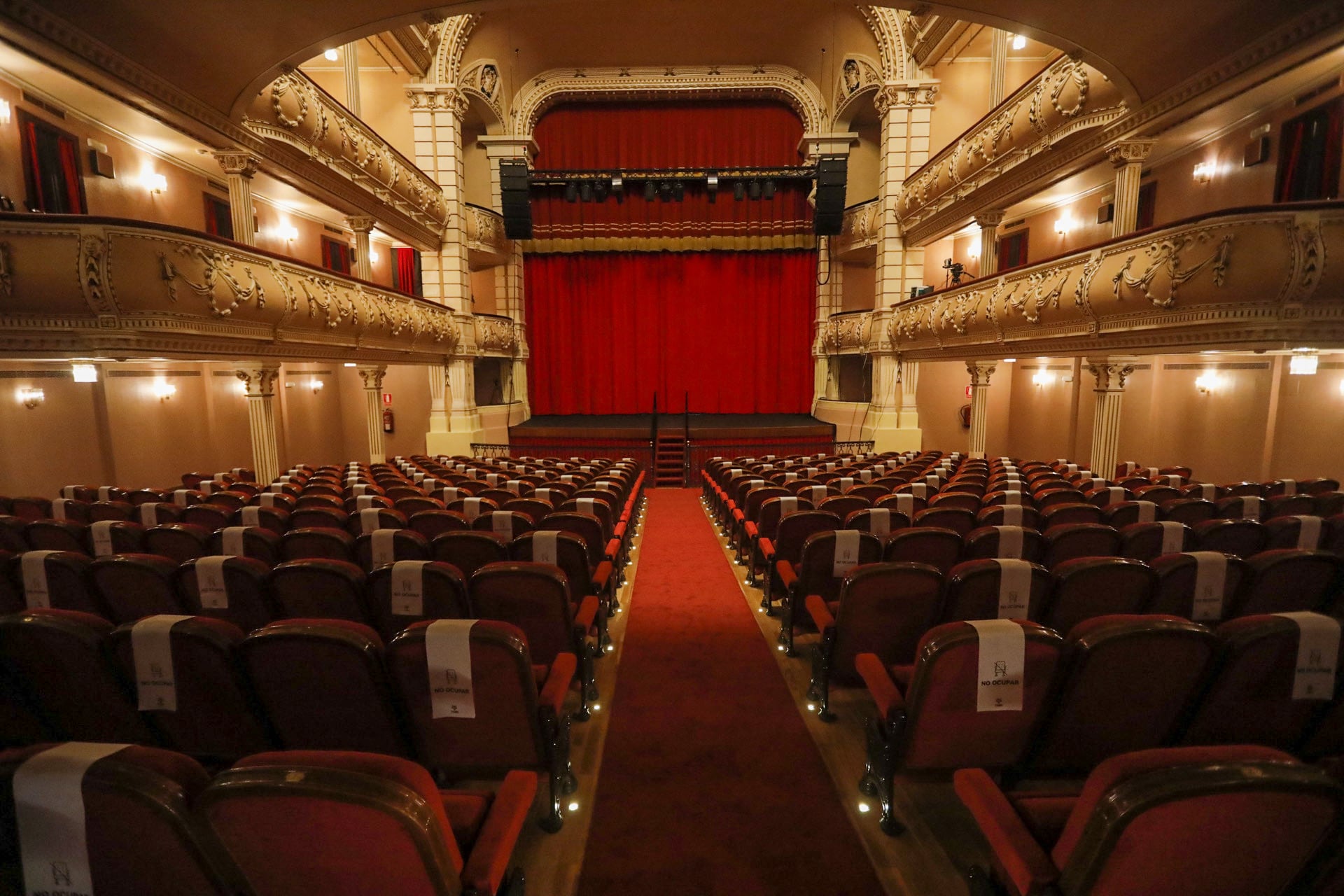 Interior del Gran Teatro de Huelva