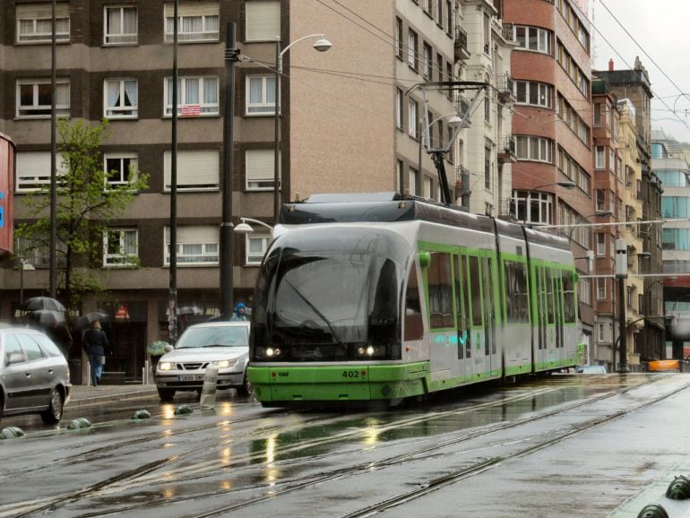 Tranvia en Bilbao