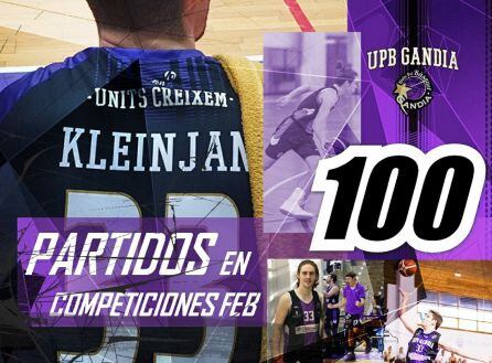 Alan Kleinjan celebra 100 partidos oficiales