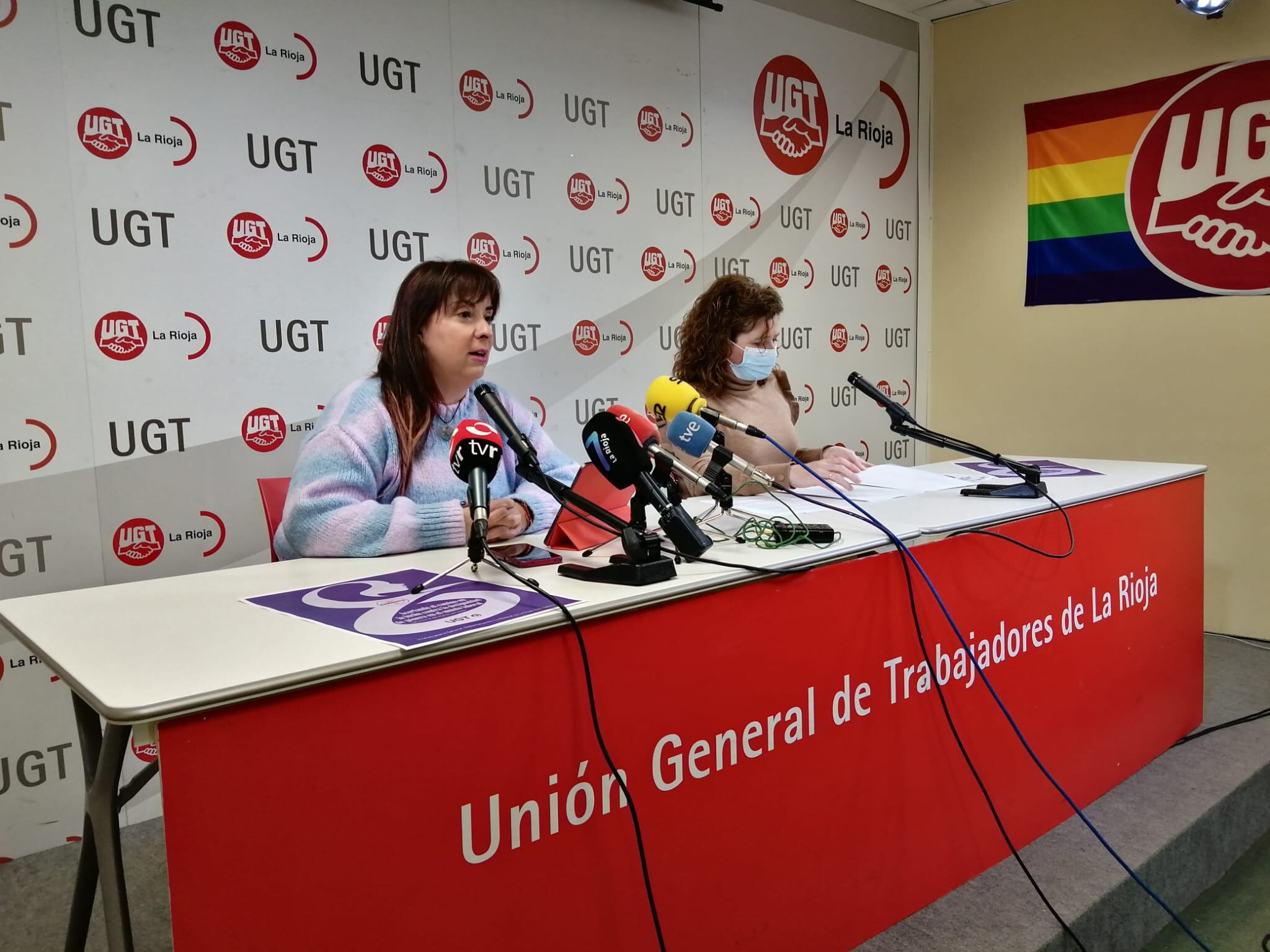 La vicesecretaria de Igualdad de UGT, Cristina Antoñanzas, ha reclamado planes de Igualdad en las empresas de más de 50 trabajadores.