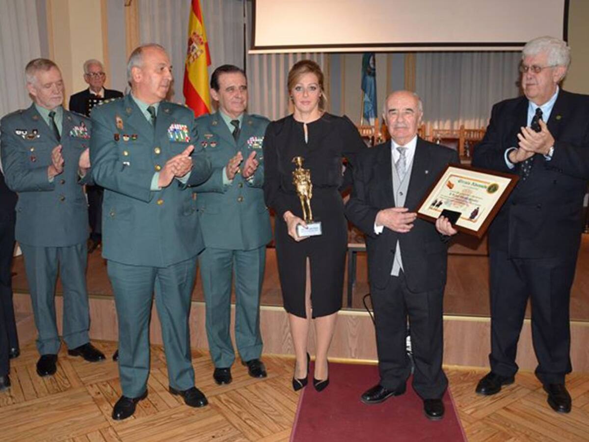 El Círculo "Ahumada Amigos" de la Guardia Civil rinde homenaje a Fermín Cabezas
