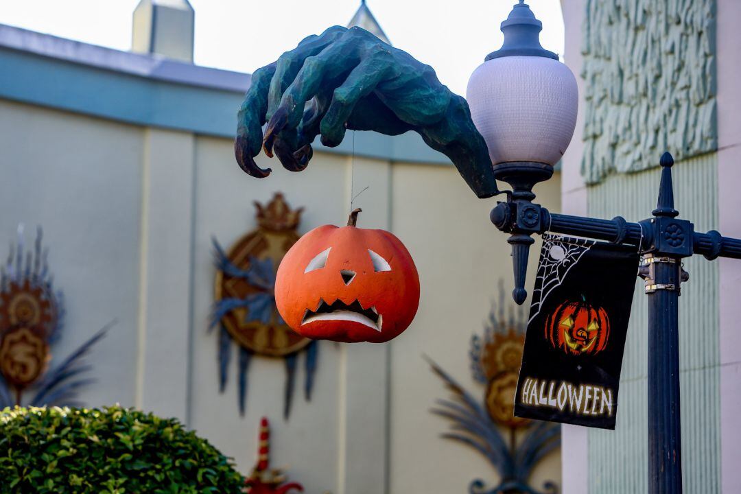 Una imagen de Halloween en una foto de archivo (Málaga)