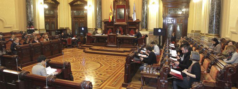 Pleno de A Coruña.