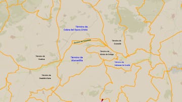 La Junta ejecuta las lindes provinciales entre Granada y Jaén de 1876