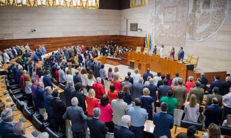 Asamblea de Extremadura en su 35º Aniversario
