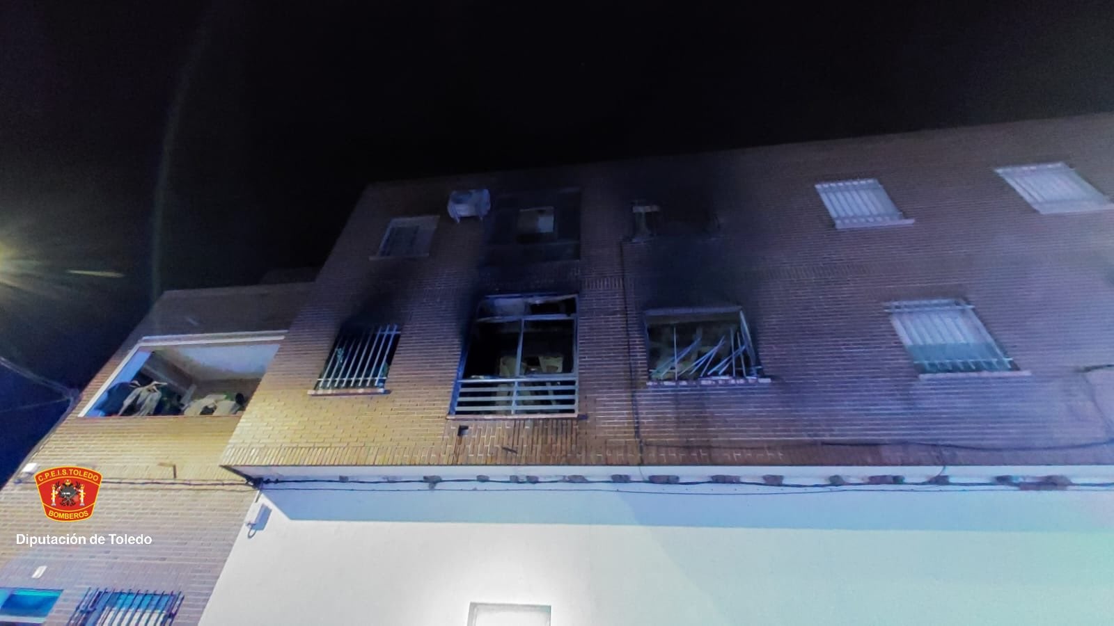 Incendio en una vivienda de Carmena (Toledo)