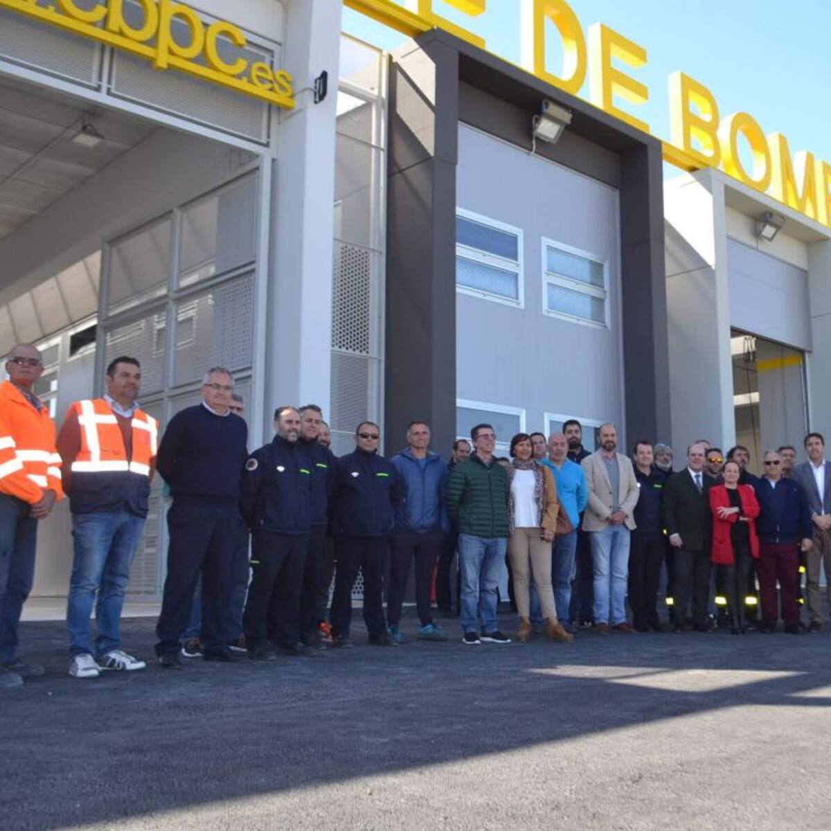 En marcha, el nuevo parque de bomberos de Tarifa