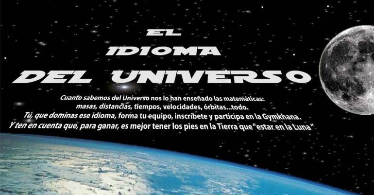 Cartel Gymkhana Matemática de la Comunidad de Madrid