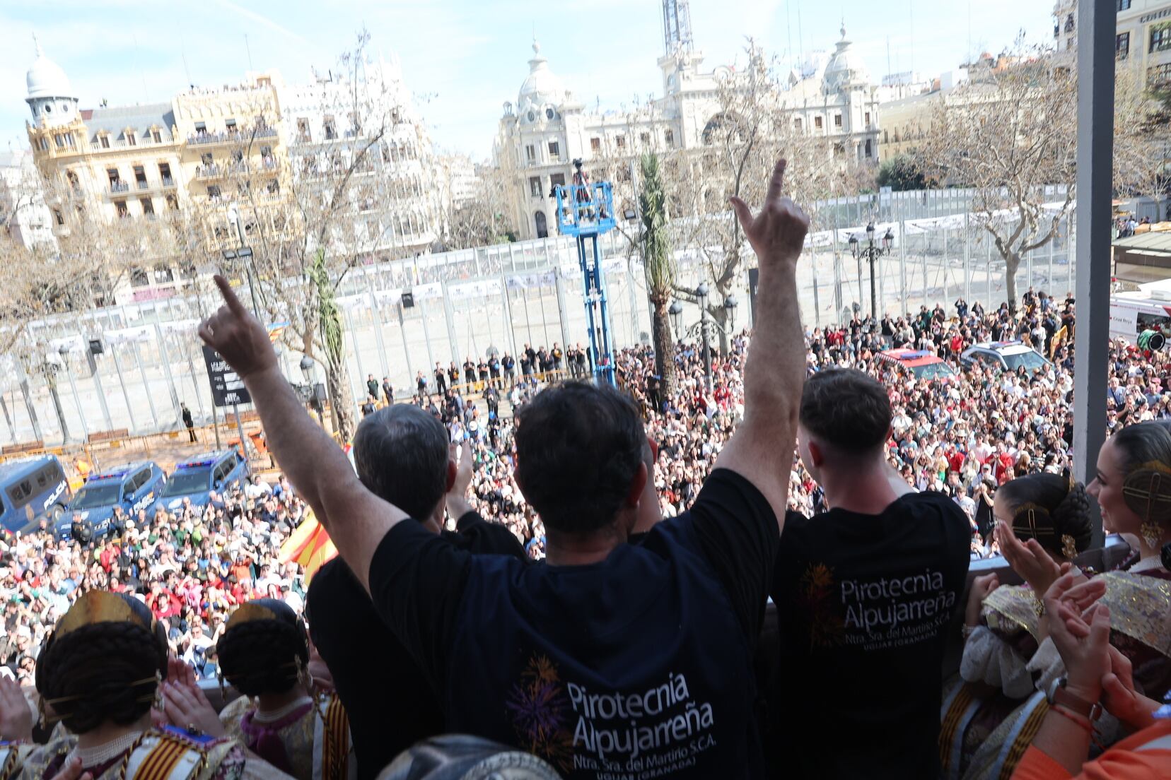 Mascletà 12 de marzo de 2026. Fallas de València. Pirotecnia Alpujarreña.