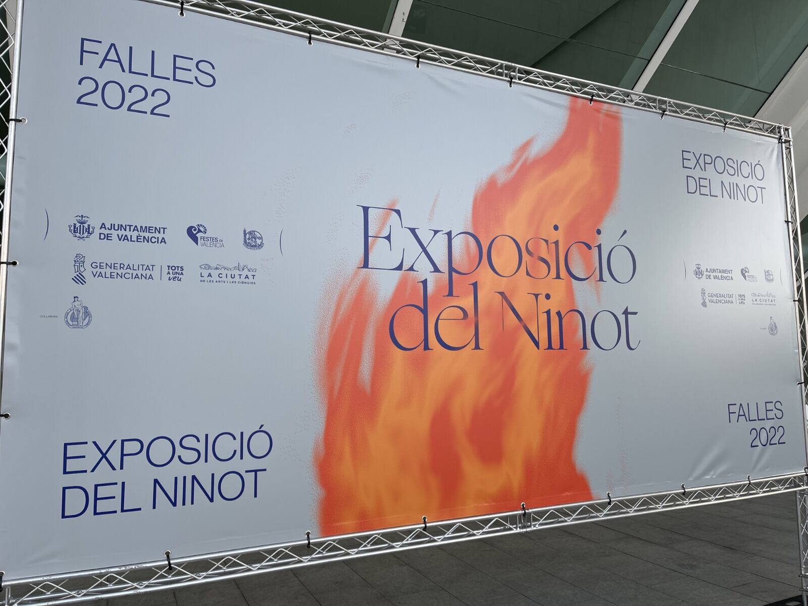 Cartel de la Exposició del Ninot de las Fallas de València de 2022