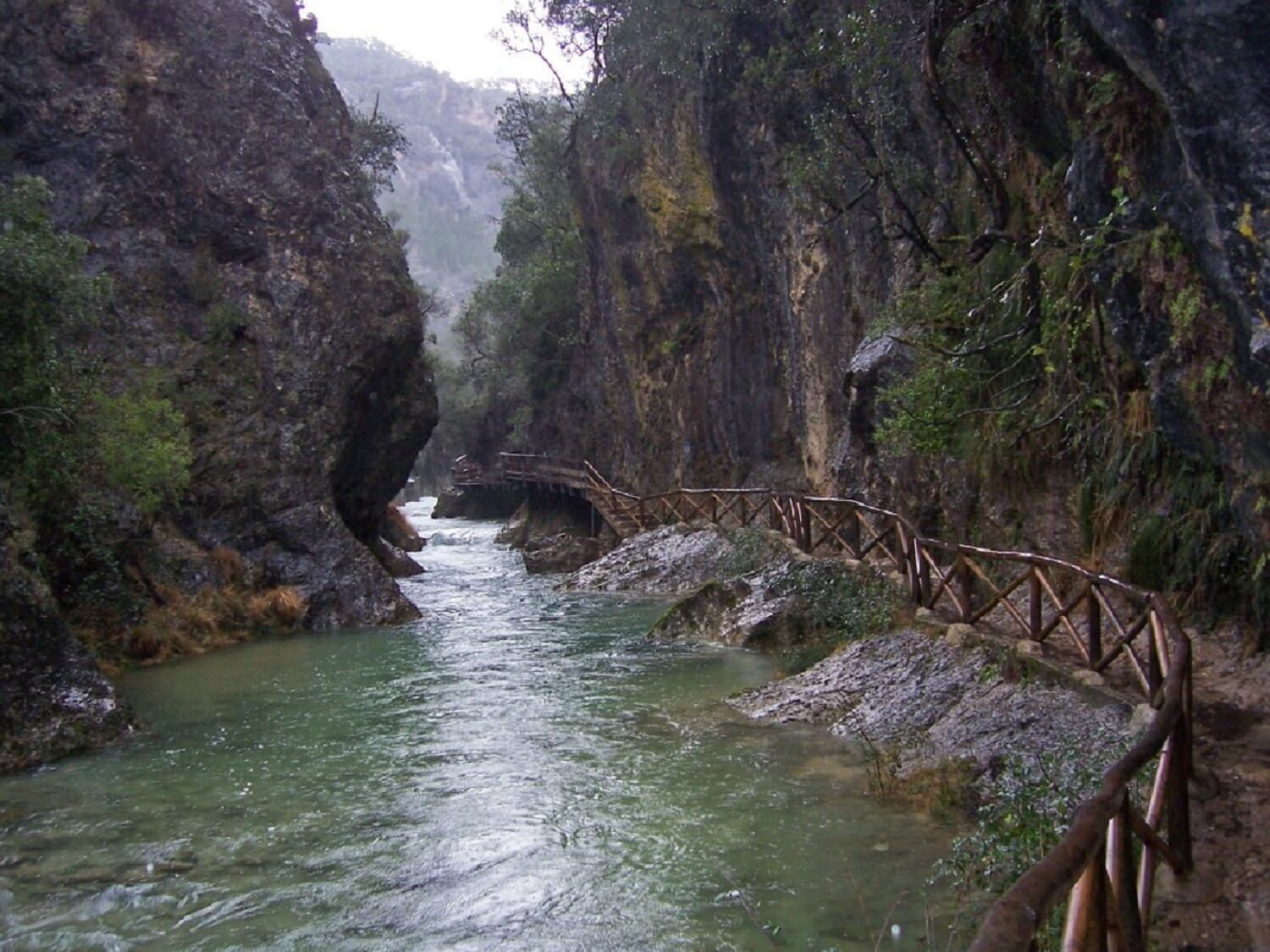Paisaje del Parque Natural de Cazorla, Segura y Las Villas.