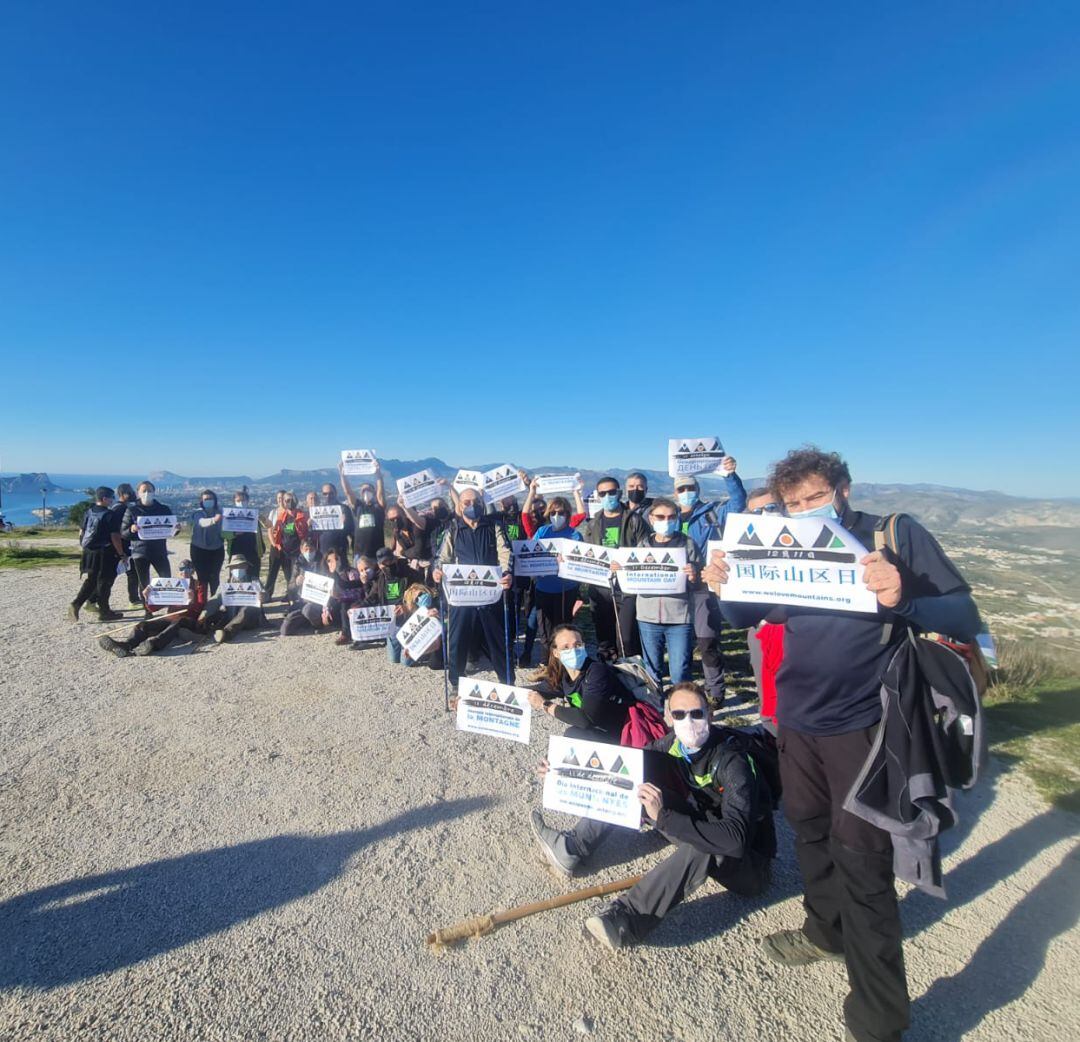 Conmemorando el DIM 2021 en El Poble Nou de Benitatxell