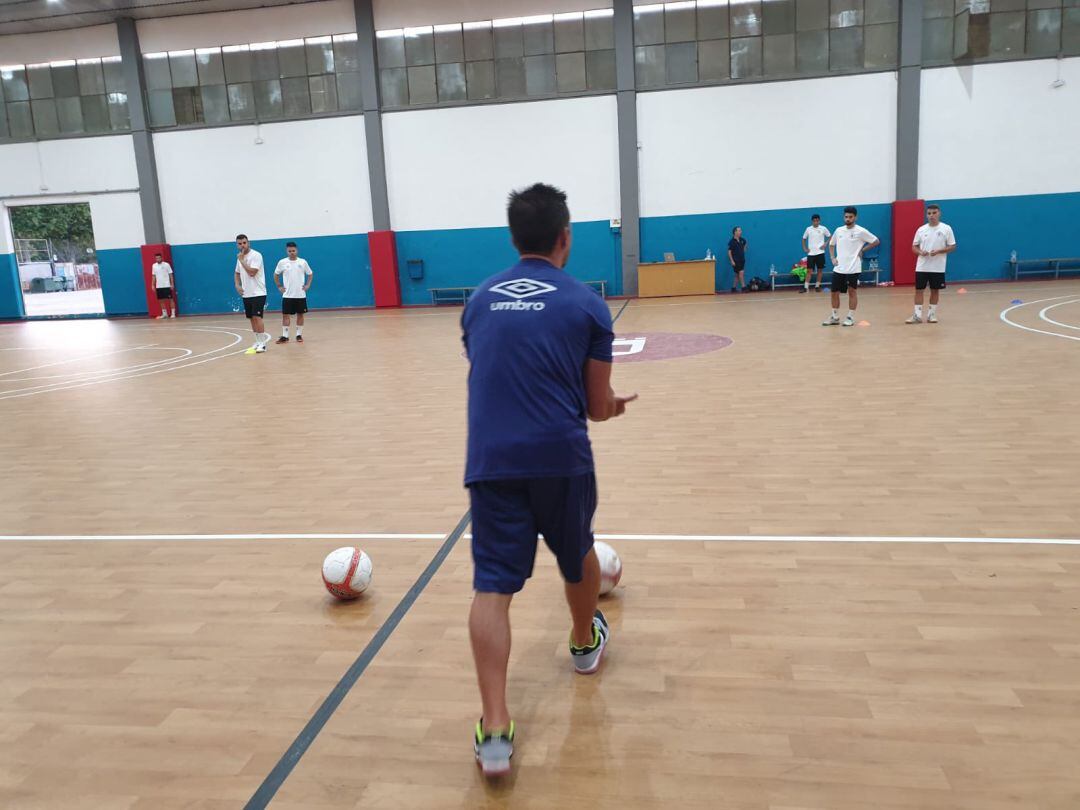 El Nueva Elda F. S. ha comenzado la pretemporada a las órdenes de David Valverde "Dada"