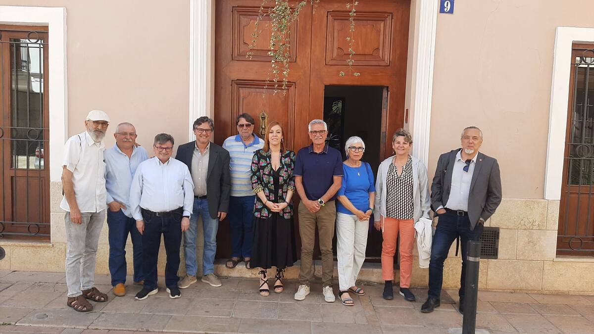 Eduardo Cuñat, portavoz de la nueva asociación "Casc Antic Digne i Viu"