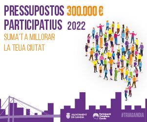 Campaña promocional de los presupuestos participativos.